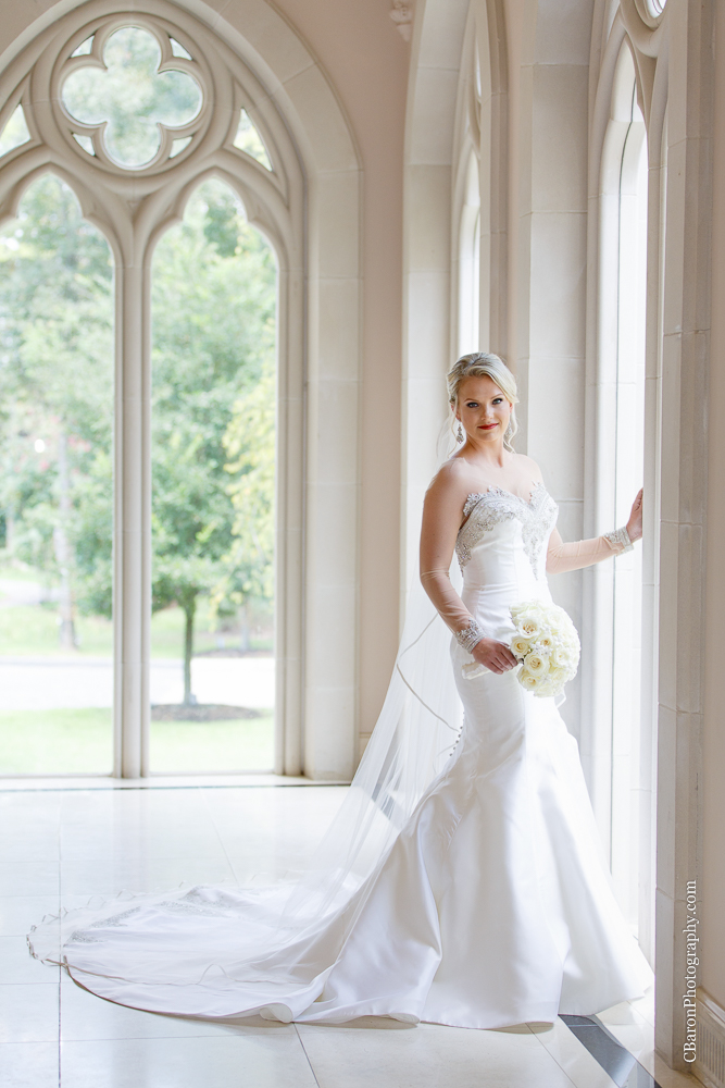 Beaded; Bridals; C. Baron PHotography; Chateau Cocomar; Formals; Houston Wedding PHotographer; Illusion; Impression Bridal Couture; Satin; Victor Harper Couture; Wedding Gown; 
