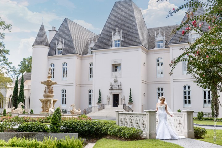 Beaded; Bridals; C. Baron PHotography; Chateau Cocomar; Formals; Houston Wedding PHotographer; Illusion; Impression Bridal Couture; Satin; Victor Harper Couture; Wedding Gown; 