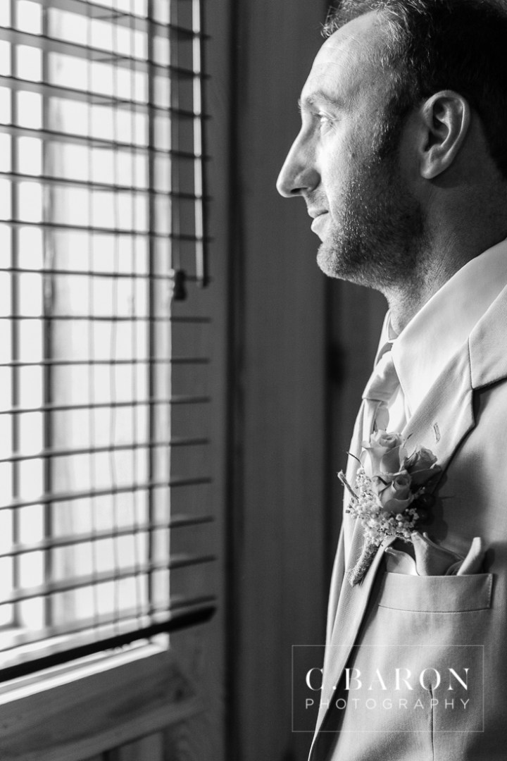 Bride; Bridesmaid Robe; Bubbles; C.Baron Photography; Chandelier; Couple; Crystal Springs; First Look; Groom; Houston Wedding Photographer; Outdoor Ceremony; Peacock Blue; Southall; Strapless Lace Gown; Summer Wedding; Sweetheart Beaded Mermaid Tull; Vintage; Wedding; Woodlands Wedding Photographer; 