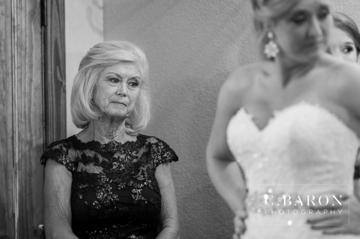 Bride; Bridesmaid Robe; Bubbles; C.Baron Photography; Chandelier; Couple; Crystal Springs; First Look; Groom; Houston Wedding Photographer; Outdoor Ceremony; Peacock Blue; Southall; Strapless Lace Gown; Summer Wedding; Sweetheart Beaded Mermaid Tull; Vintage; Wedding; Woodlands Wedding Photographer; 