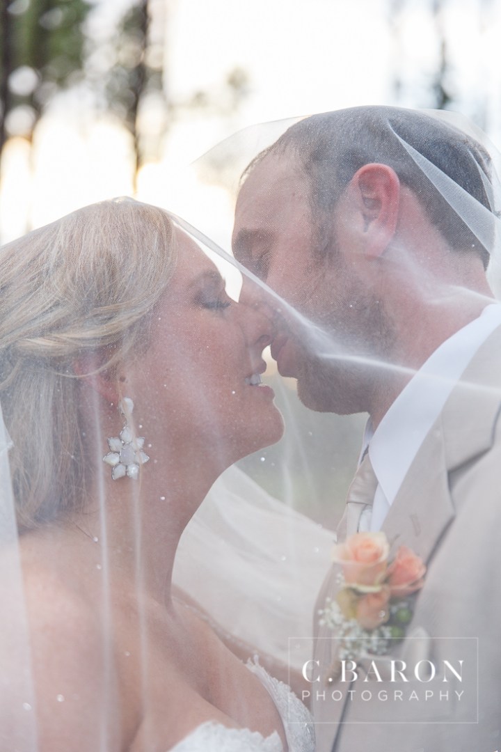 Bride; Bridesmaid Robe; Bubbles; C.Baron Photography; Chandelier; Couple; Crystal Springs; First Look; Groom; Houston Wedding Photographer; Outdoor Ceremony; Peacock Blue; Southall; Strapless Lace Gown; Summer Wedding; Sweetheart Beaded Mermaid Tull; Vintage; Wedding; Woodlands Wedding Photographer; 