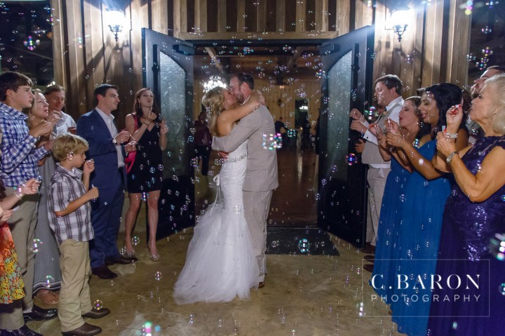 Bride; Bridesmaid Robe; Bubbles; C.Baron Photography; Chandelier; Couple; Crystal Springs; First Look; Groom; Houston Wedding Photographer; Outdoor Ceremony; Peacock Blue; Southall; Strapless Lace Gown; Summer Wedding; Sweetheart Beaded Mermaid Tull; Vintage; Wedding; Woodlands Wedding Photographer; 