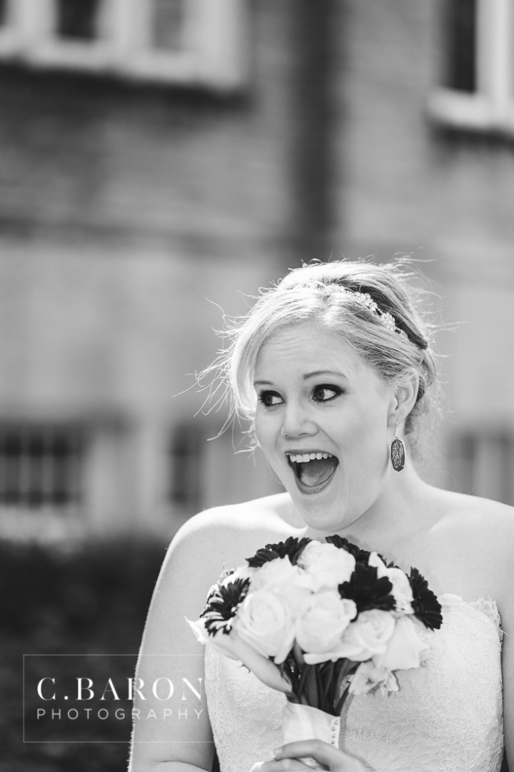 Aggies; Bridals; C. Baron Photography; Houston; Houston Wedding Photographer; Maroon shoes; South Main Baptist church; Texas; old church; stained glass; 