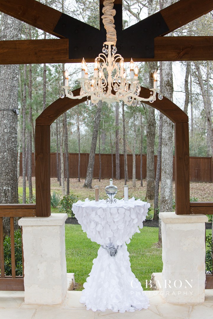 Amber Springs; C. Baron PHotography; Conroe; Houston wedding Photographer; March; Nature; Outdoor; Stonehall; Texas; Wedding;