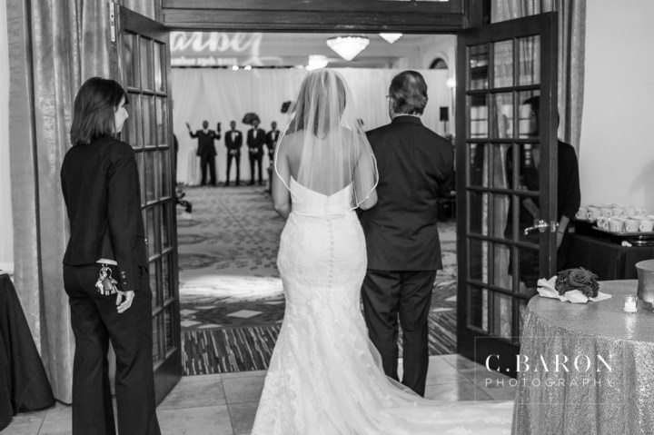 Austin Wedding Photographer; Beaumont Wedding Photographer; C. Baron Photography; Ceremony; College Station wedding Photographer; Conroe Wedding Photograher; Crystal Ballroom; Downtown; Galveston Wedding Photographer; Gold; Houston Wedding Photographer; Luxury; Maroon; Merlot; Red; Rice Lofts; Roses; Wedding; Wine; Woodlands Wedding Photographer; ballroom;