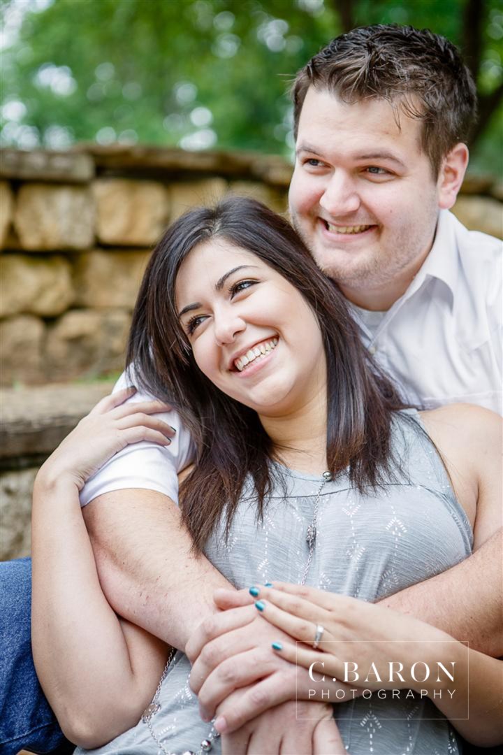 2013, April, C. Baron Photography, cloudy, Couple, Engagement, houston, Nature, outdoor, Park, Theis Attaway, Tomball, Woods