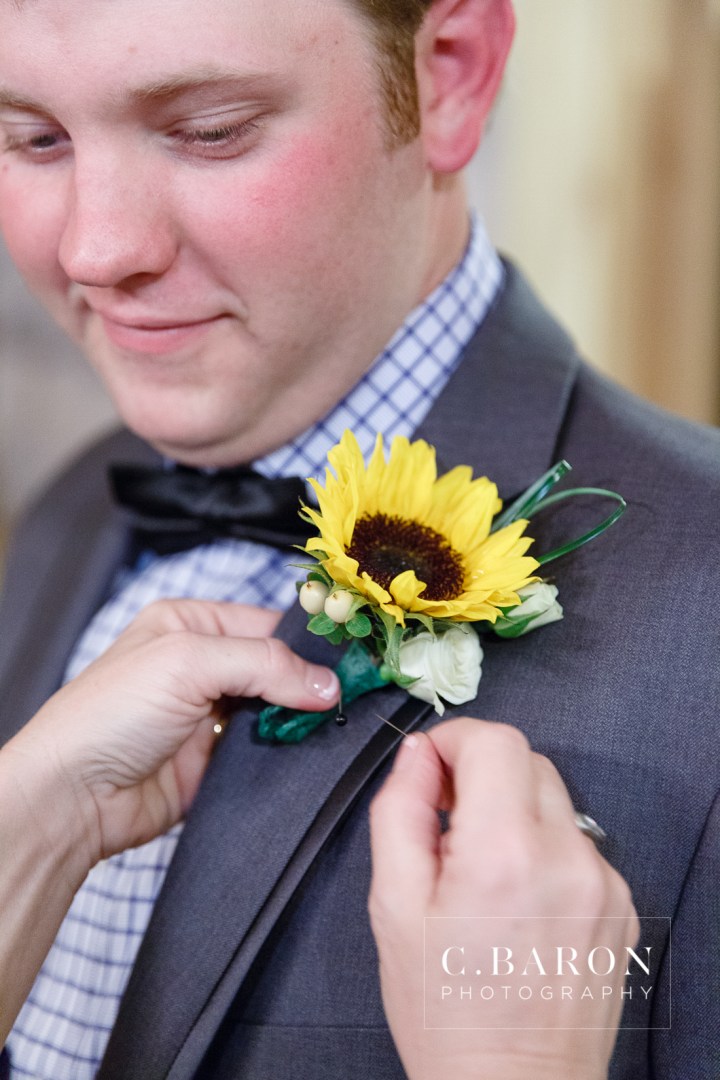 Austin Wedding Photographer, Beaumont wedding Photographer, C. Baron Photography, College Station wedding Photographer, Conroe Wedding Photograher, Crystal Springs, first look, flower crown, Galveston Wedding Photographer, Houston wedding Photographer, lace dress, Magnolia, mismatched china, Naked wedding cake, Outdoor Ceremony, Reception, sunflowers, sunset, Texas, Unfrosted cake, Woodlands Wedding Photographer
