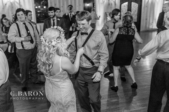 Austin Wedding Photographer, Beaumont wedding Photographer, C. Baron Photography, College Station wedding Photographer, Conroe Wedding Photograher, Crystal Springs, first look, flower crown, Galveston Wedding Photographer, Houston wedding Photographer, lace dress, Magnolia, mismatched china, Naked wedding cake, Outdoor Ceremony, Reception, sunflowers, sunset, Texas, Unfrosted cake, Woodlands Wedding Photographer