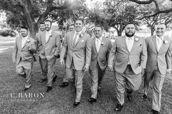 Austin Wedding Photographer; Beaumont Wedding Photographer; C. Baron photography; College Station wedding Photographer; Conroe Wedding Photograher; Fall; Galveston HIstorical Foundation; Galveston Wedding Photographer; Garten Verein; Historical; Houston Wedding Photographer; Mint green; Outdoor Ceremony; Woodlands Wedding Photographer; beachy; dusty miller; peach roses; sea shells; sunset;