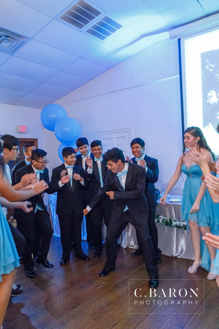15th birthday; Austin Wedding Photographer; Beaumont Wedding Photographer; Blue; C. Baron Photography; College Station wedding Photographer; Conroe Wedding Photograher; Galveston Wedding Photographer; Happy Birthday; Houston Quince Photographer; Houston Wedding Photographer; Northwest Forest Conference Center; Quince Court; Quinceanera; Turquoise; Woodlands Wedding Photographer; silver;