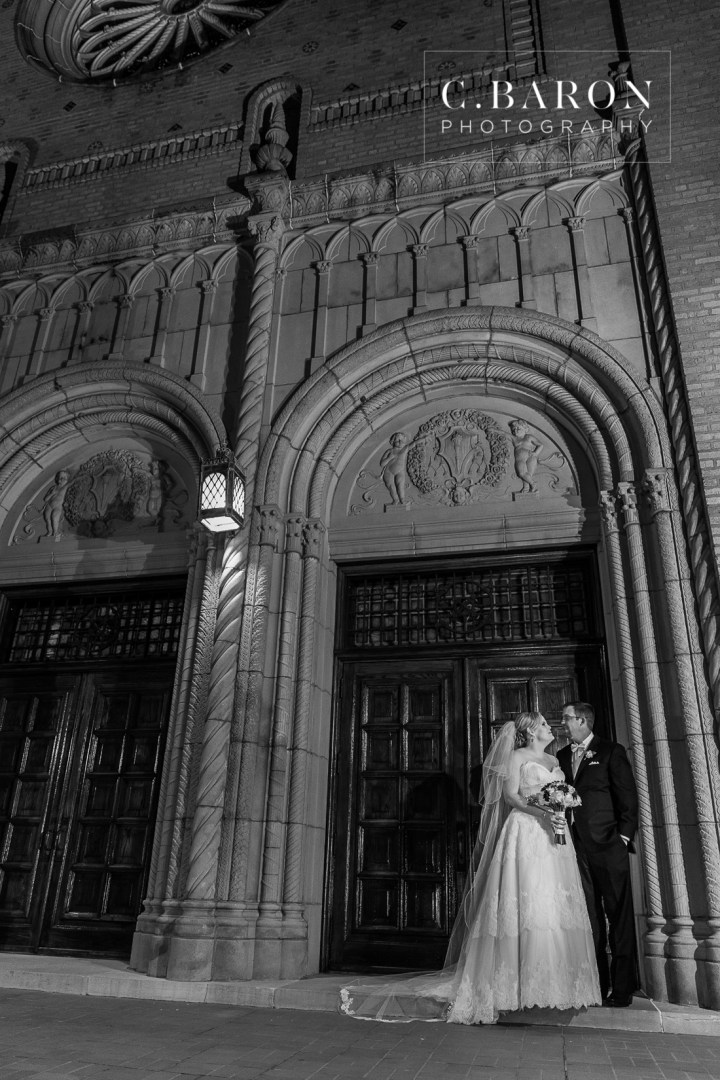 Aggies; Austin Wedding Photographer; Autumn; Beaumont wedding Photographer; C. Baron Photography; Ceremony; College Station wedding Photographer; Conroe Wedding Photograher; Doubletree Hotel; Fall; Galveston Wedding Photographer; Houston wedding Photographer; Maroon & White; Merlot dresses; South Main Baptist church; Texas A&M; Windy Day; Woodlands Wedding Photographer; downtown Houston; event Identity; wedding band;