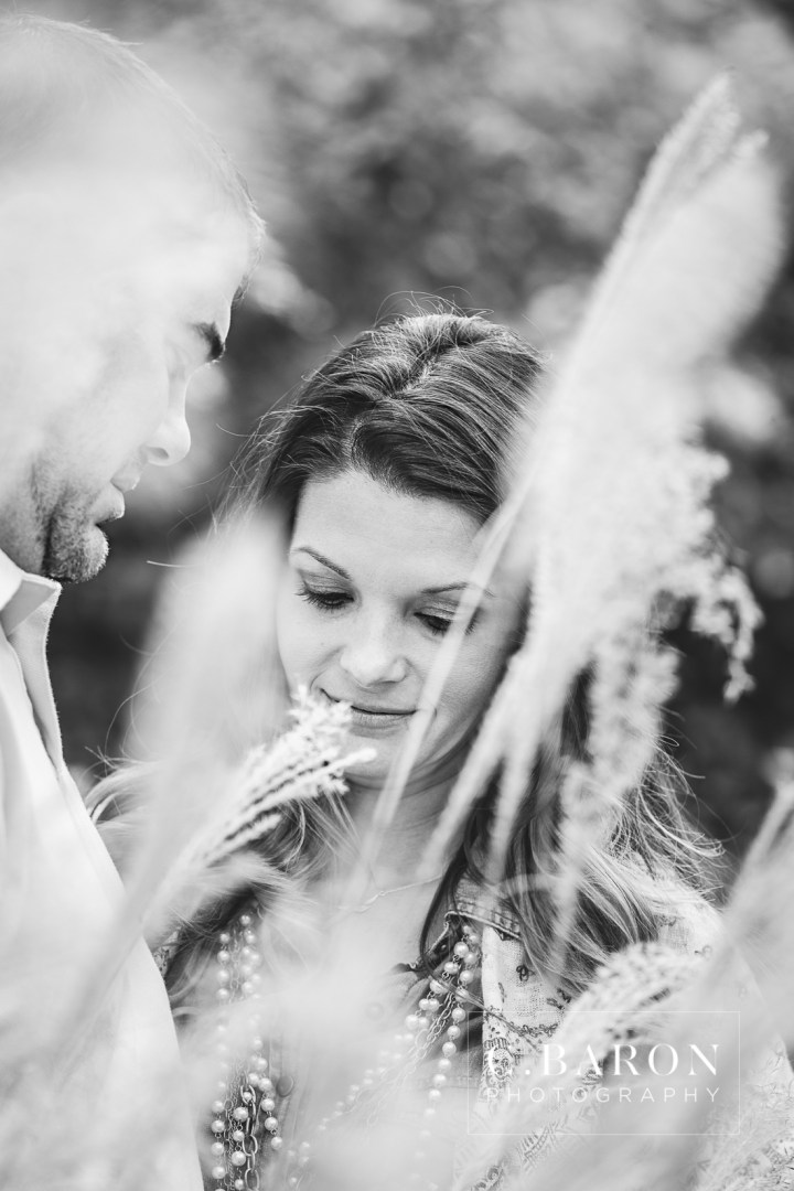 C. Baron Photography; Color Block Wall; Discovery Green; Downtown; Houston Engagement Photographer; Park; Winter; couple;