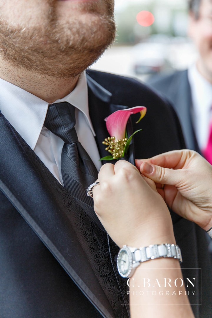 Austin Wedding Photographer; Beaumont wedding Photographer; Black; Bling; C. Baron Photography; College Station wedding Photographer; Confetti exit; Conroe Wedding Photograher; Couple; Downtown; Floral Events; Galveston Wedding Photographer; Groom; Hot Pink; Houston wedding Photographer; Magnolia Hotel; Nouveau Antique Art Bar; Photobooth; Pink; Reception; Strapless Ballgown; Texas; Tiffany Lamps; Wedding; Woodlands Wedding Photographer; bride; event Identity; first look; party; sparkly;