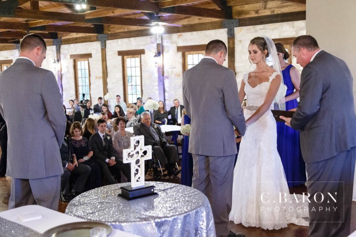 Austin Wedding Photographer; Beaumont wedding Photographer; Blue; Brookshire; C. Baron Photography; Cold; College Station wedding Photographer; Conroe Wedding Photograher; Galveston Wedding Photographer; Houston wedding Photographer; Katy; New Year's Day; Pecan Springs; Texas Wedding; Woodlands Wedding Photographer; first look; rain; tuscany hall; winter;