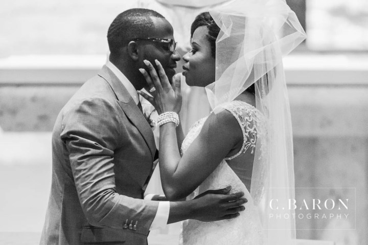 Austin Wedding Photographer; Beaumont wedding Photographer; C. Baron Photography; Catholic mass; College Station wedding Photographer; Conroe Wedding Photograher; Coral; Couple; Galveston Wedding Photographer; Groom; Houston wedding Photographer; Nigerian Wedding; Peach; Pearland; St. Helen's Catholic Church; Texas; The Bougainvilleas; Wedding; Woodlands Wedding Photographer; blush; bride; brooch bouquet; church wedding;