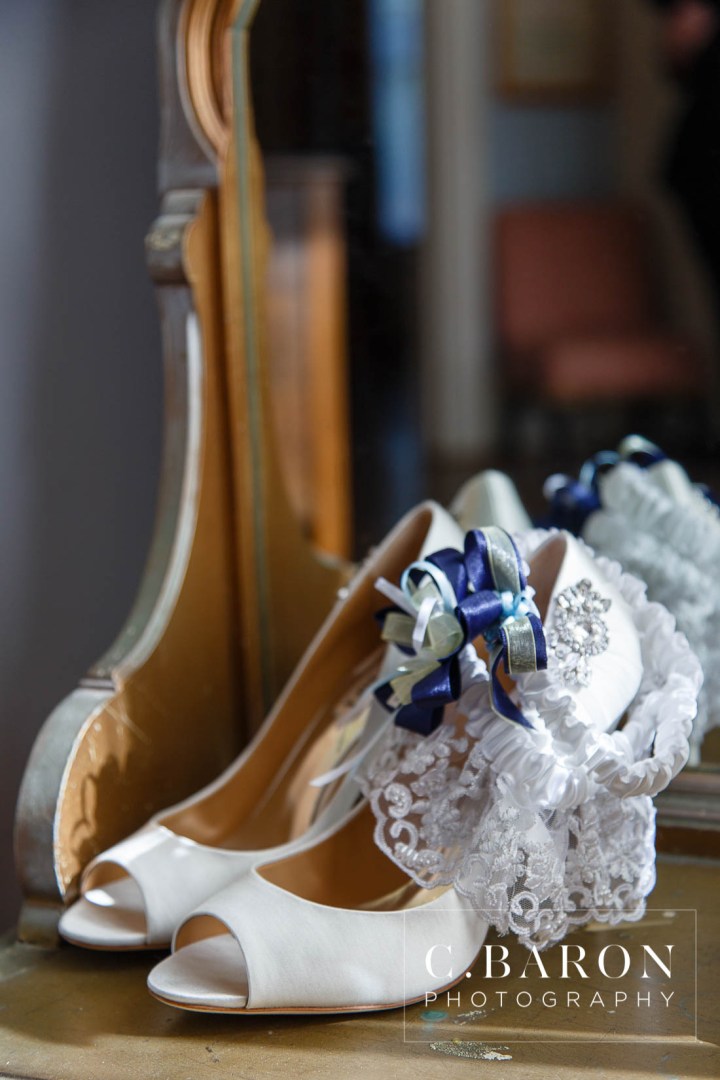 Butler's Courtyard; C. Baron Photography; Elegant; Exposed Brick; Galveston County Weddings; Historic Venue; Houston Engagement Photographer; League City; Outdoor Ceremony; Texas; Wedding Photography; Yellow; chandeliers; confetti leave; garden; sunflowers;