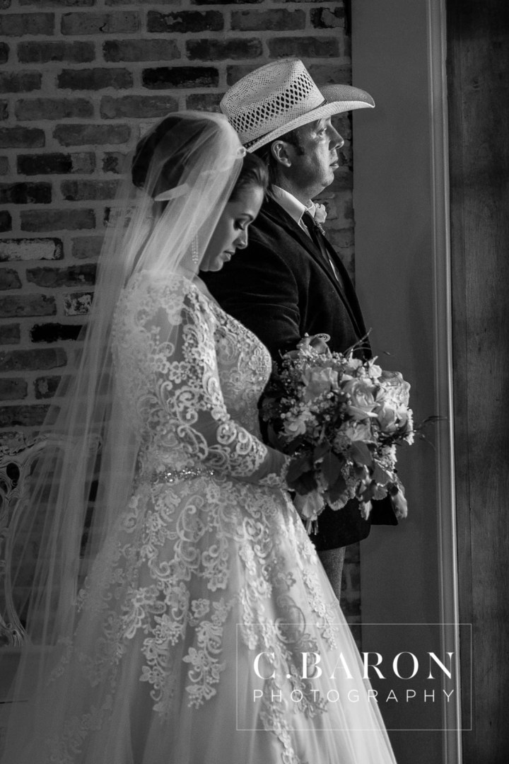 Austin Wedding Photographer; Barn; Beaumont wedding Photographer; C. Baron Photography; Church Pews; College Station wedding Photographer; Conroe; Conroe Wedding Photograher; Coral; Cowboy boots; Galveston Wedding Photographer; Houston wedding Photographer; Lake; Long Veil; Long-sleeved gown; Money Dance; Montgomery; Montgomery Wedding PHotographer; Old Ford; Outdoor Ceremony; Peach; Rustic; Shoe Game; Sparkler Exit; Spring; Texas; The Carriage House; Woodlands Wedding Photographer; arch; burlap; chandeliers; cowboy hat; lace; lace dress;