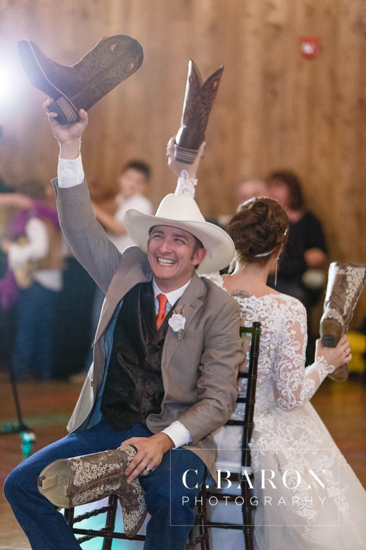 Austin Wedding Photographer; Barn; Beaumont wedding Photographer; C. Baron Photography; Church Pews; College Station wedding Photographer; Conroe; Conroe Wedding Photograher; Coral; Cowboy boots; Galveston Wedding Photographer; Houston wedding Photographer; Lake; Long Veil; Long-sleeved gown; Money Dance; Montgomery; Montgomery Wedding PHotographer; Old Ford; Outdoor Ceremony; Peach; Rustic; Shoe Game; Sparkler Exit; Spring; Texas; The Carriage House; Woodlands Wedding Photographer; arch; burlap; chandeliers; cowboy hat; lace; lace dress;