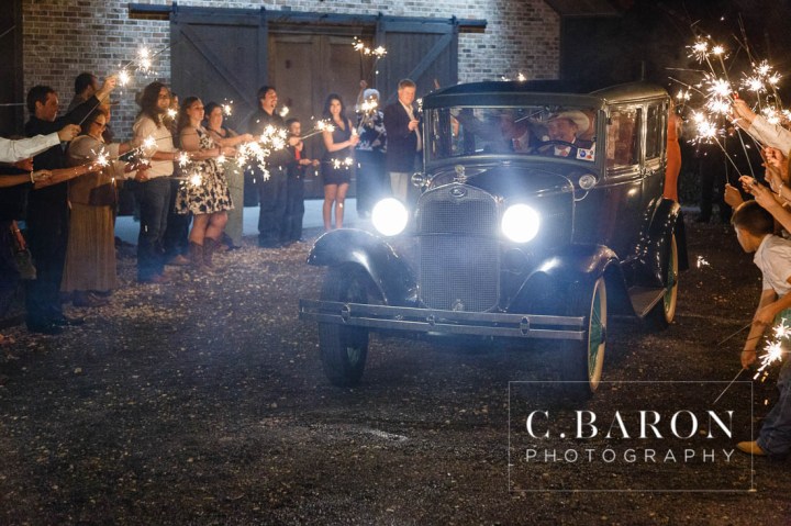 Austin Wedding Photographer; Barn; Beaumont wedding Photographer; C. Baron Photography; Church Pews; College Station wedding Photographer; Conroe; Conroe Wedding Photograher; Coral; Cowboy boots; Galveston Wedding Photographer; Houston wedding Photographer; Lake; Long Veil; Long-sleeved gown; Money Dance; Montgomery; Montgomery Wedding PHotographer; Old Ford; Outdoor Ceremony; Peach; Rustic; Shoe Game; Sparkler Exit; Spring; Texas; The Carriage House; Woodlands Wedding Photographer; arch; burlap; chandeliers; cowboy hat; lace; lace dress;