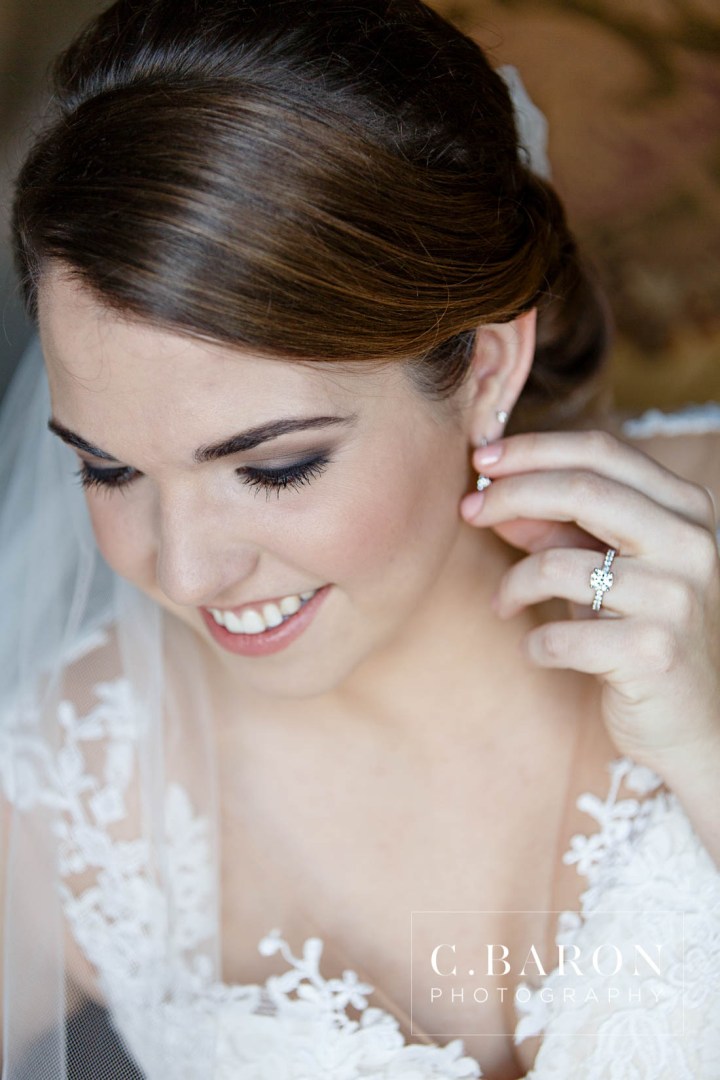 Bridals; C. Baron Photography; Houston Wedding PHotographer; Spring; Texas; Tomball; chandelier Grove; farmstead; illusion lace; veil;