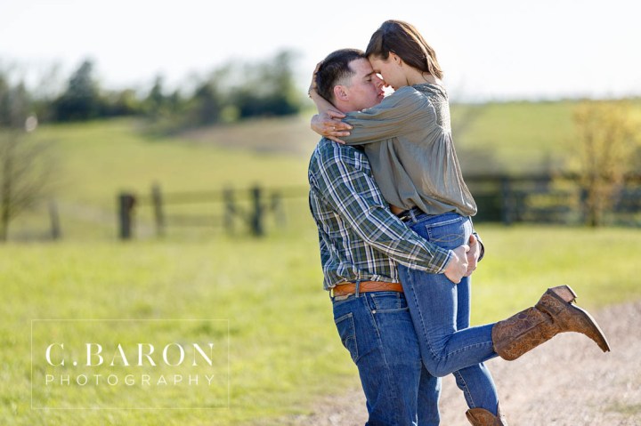 Austin County; Austin Wedding Photographer; Barn; Brenham Wedding Photographer; C. Baron Photography; Chickens; Country; Cowboy boots; Cows; E-session; Engagement Session; Farm; Farmhouse; Fayetteville; Horses; Houston Wedding Photographer; Ranch; Rustic; Spring; Sunset; Texas; Washington County;