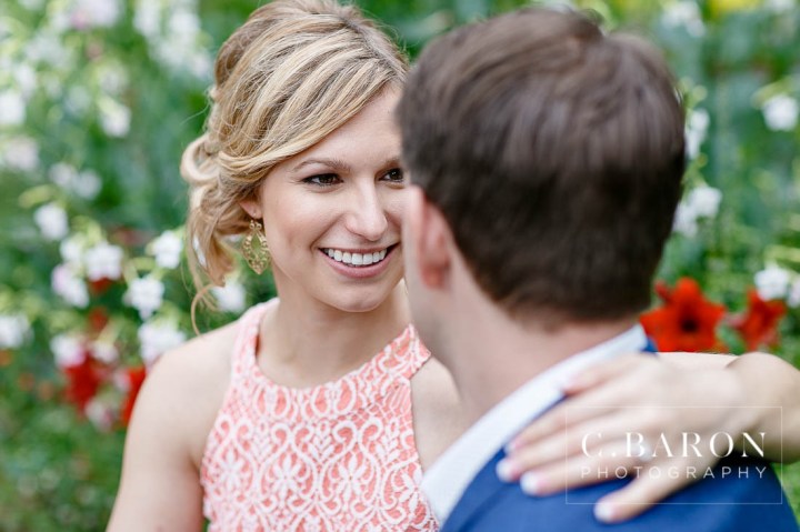 C. Baron Photography; E-session; Engagement session; Houston Engagement Photographer; Houston wedding Photographer; Nature; Park; Suit; Texas; Woodlands Engagement Photographer; Woodlands Wedding Photographer; dress; flowers; outdoors;