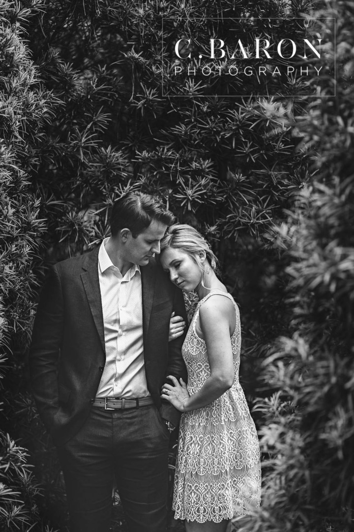 C. Baron Photography; E-session; Engagement session; Houston Engagement Photographer; Houston wedding Photographer; Nature; Park; Suit; Texas; Woodlands Engagement Photographer; Woodlands Wedding Photographer; dress; flowers; outdoors;