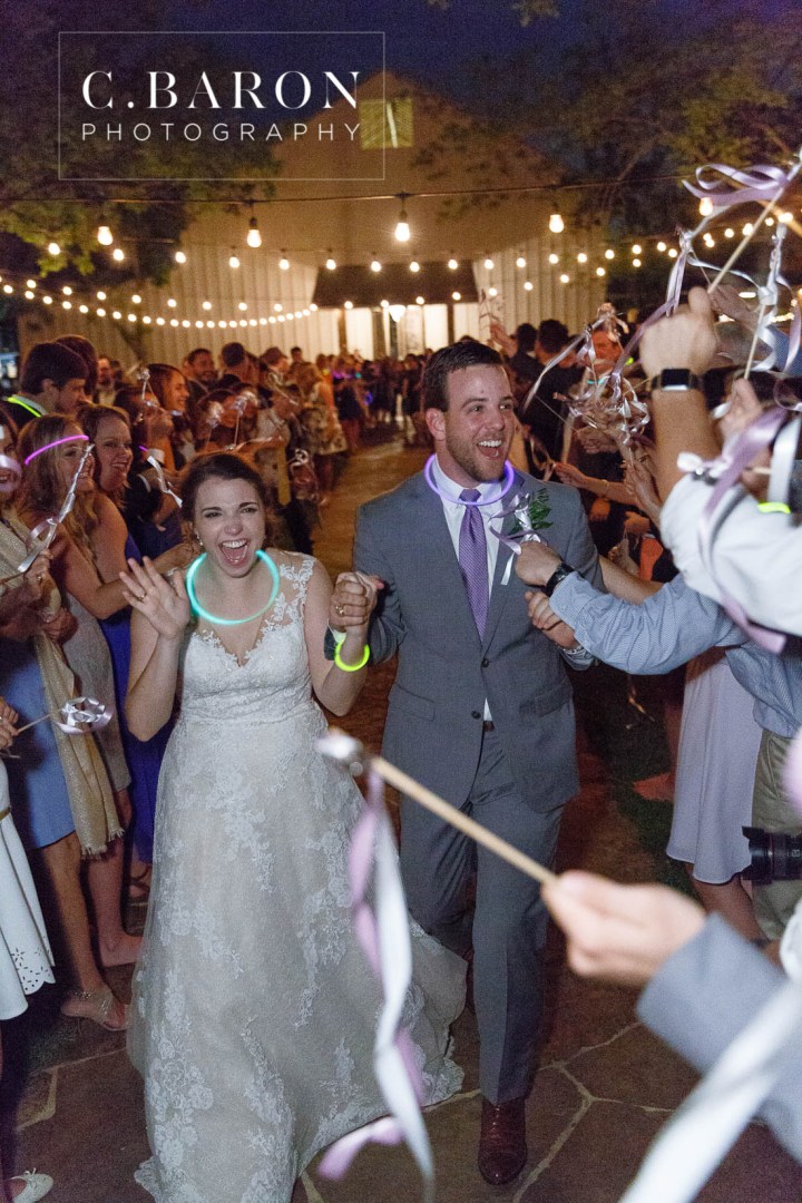 Aggie War Hymn; Aggies; Barn Reception; C. Baron Photography; Cornelius Florist NW; Elegant; Glow Sticks; Grey; Houston wedding Photographer; Outdoor Ceremony; Ring Toss; Smokey lavender; Spring; Texas; Texas A&M; Tomball; Tomball Wedding Photographer; Vintage Rolls Royce; Woodlands Wedding Photographer; bell exit; chandelier Grove; communion; games for kids; gray; group prayer; lavender; purple; purple roses; ribbon leave;