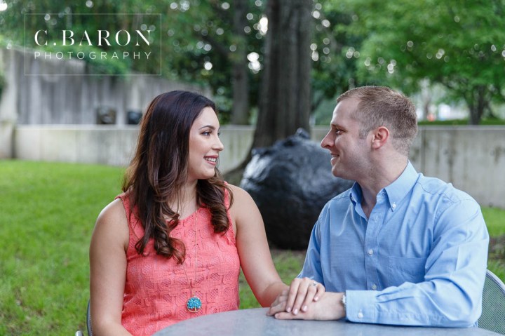 C. Baron Photography. Spring; Engagement; Houston e-session; Houston wedding Photographer; Museum District; Texas; houston;