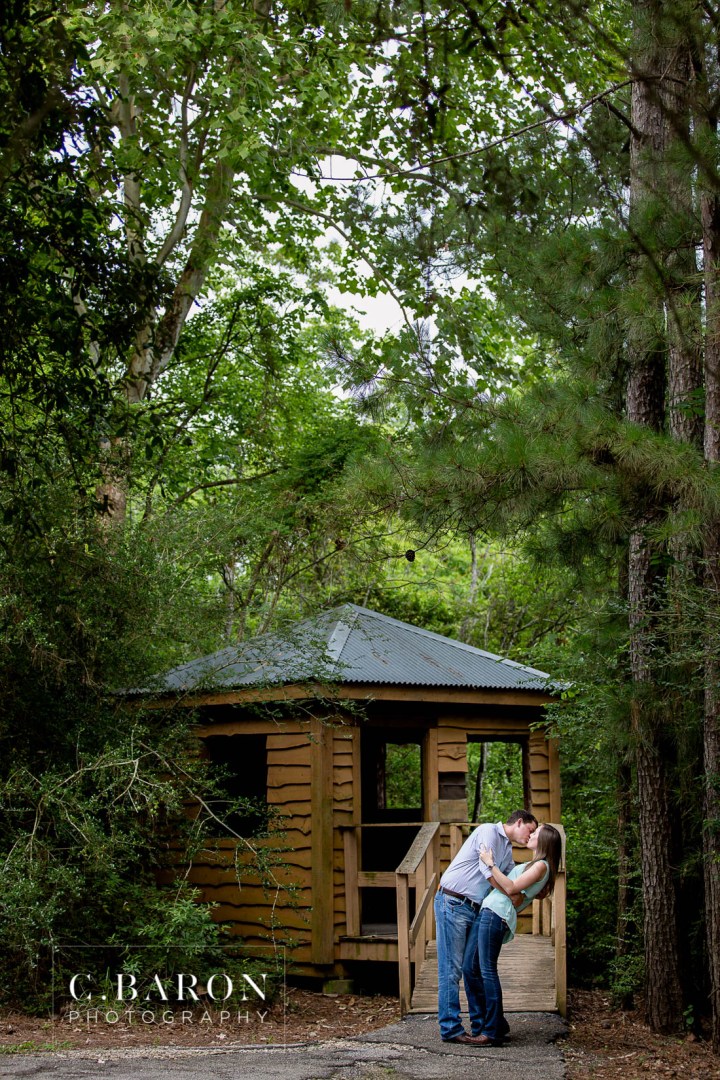 C. Baron Photography; Engagement Session; Houston Wedding Photographer; Nature; Park; Spring Wedding Photographer; Texas; Woodlands Wedding Photographer; lake; pond;