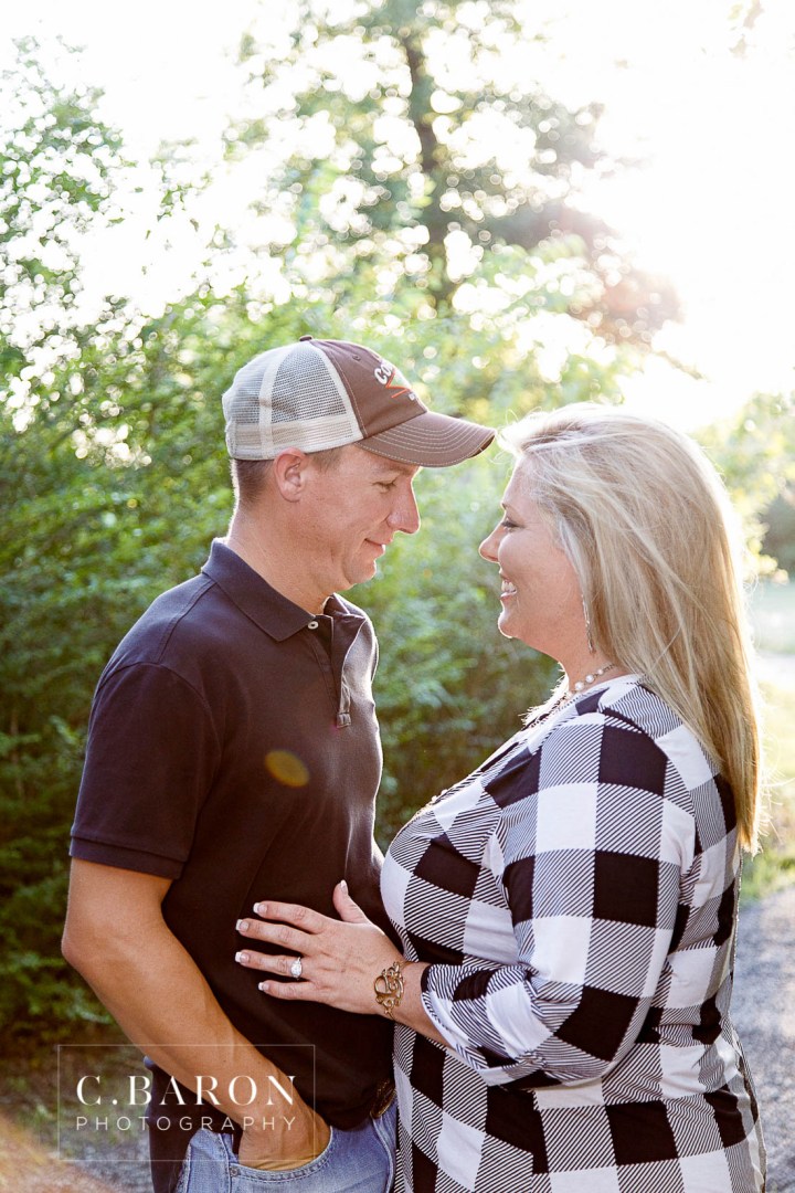 Beaumont wedding Photographer; C. Baron Photography; Couple; E Session; Engagement session; Houston wedding Photographer; Nature; Park; Pond;