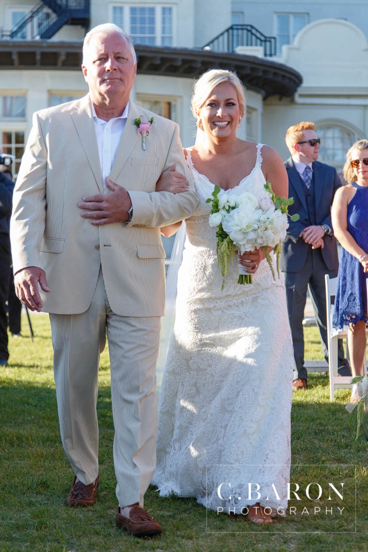 Anniversary Dance; Beach; Carriage; Centennial Lawn; Christian Louboutin; Galveston Island; Galveston Wedding Photographer; Gold; Hankies; Hansom cab; Hotel Galvez; Houston wedding Photographer; Lace gown; Music Hall; Naked cake; Outdoor Ceremony; Palm Trees; Pink; Ribbon Wands; Seawall; blush; champagne; embroidered handkerchief; flower crown; horse; hydrangea; strings;