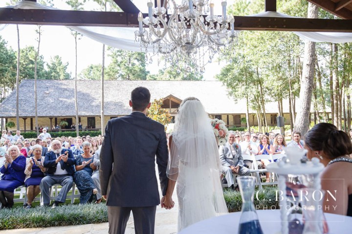 Blue; C. Baron Photography; Chandelier; Coral; Crystal Springs; Glam; Gold; Houston wedding Photographer; Keyhole back gown; Magnolia Texas; Nature; Outdoor Ceremony; Rustic; Swanky Photobooth; The Springs - Woodlands; Woodlands Wedding Cinematographer; Woodlands Wedding Photographer; lace; navy; open photobooth; summer;