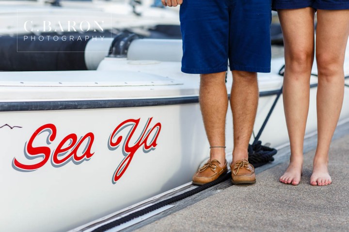C. Baron Photography; Clear Lake Wedding Photographer; E Session; Engagement session; Houston wedding Photographer; Lakewood Yacht Club; Marina; Masts; Nautical; Nautical Engagement session at the Lakewood Yacht Club in Seabrook Texas; On the water; Sailboat; Seabrook; Texas; Trimaran; Nautical Engagement session at the Lakewood Yacht Club in Seabro; sandals; summer; sunset;