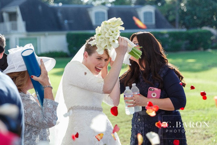 C. Baron Photography; Houston Wedding Photography; Ketubah; Orthodox Jewish wedding ceremony; Outdoor ceremony Chuppah; Sugar Creek Country Club; Sugar Land; Sugarland; Texas; Traditional; summer;