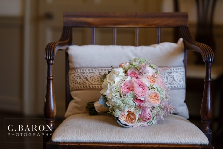 Antiques; Black Tie; C. Baron Photography; Chandelier; Houston wedding Photographer; Outdoor Ceremony; River Oaks Garden Club; Rose Petal Leave; Spring; Vintage Rolls Royce; strapless gown; string quartet; tent;