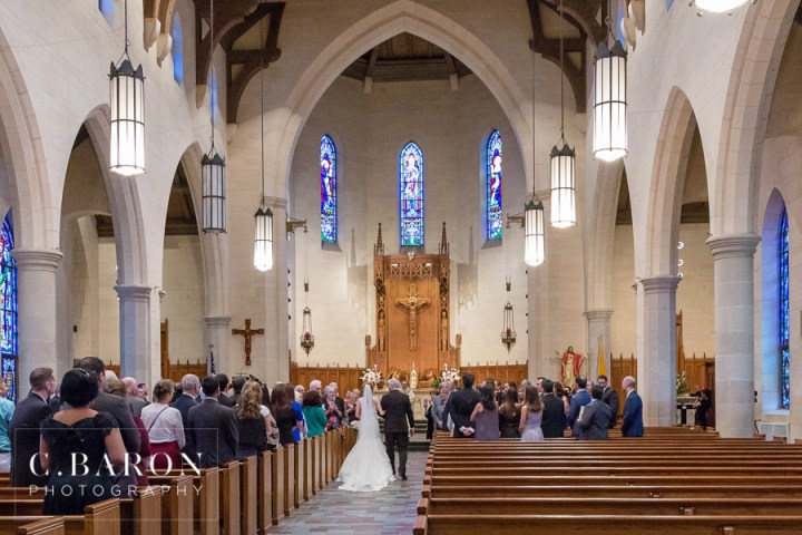 Catholic Wedding Mass at Holy Rosary and Reception at JW Marriot