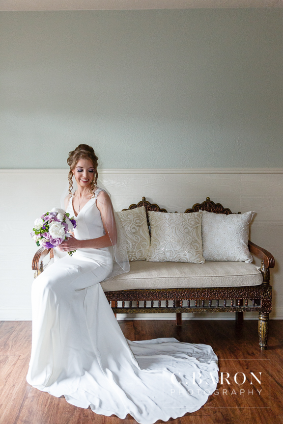 Bubble Leave; C. Baron Photography; Conroe Texas; Conroe Wedding Photographer; Houston Wedding PHotographer; Indoor Ceremony; Lavender; Madera Estates; Purple; Rainy Wedding Day; Silk Charmeuse gown; Summer time; elegant; fire pit; photobooth;