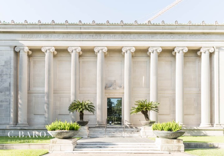 Same Sex Engagement Session in Houston Texas Museum District