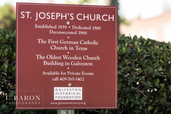 A finer Event; Black wedding cake; Brazos Avenue Market; C. Baron Photography; Cakes by Jula; Editorial; First German church in Texas; Galveston HIstorical Foundation; Galveston Wedding Photographer; HH Design House; Haute Flowers; Historic; JMI Events; LBL Event Rentals; Made You Blush; Oldest wooden church in Galveston; Spring coreopsis; St. Joseph's Catholic Church; cemetery; something blue bridal; tombstones;