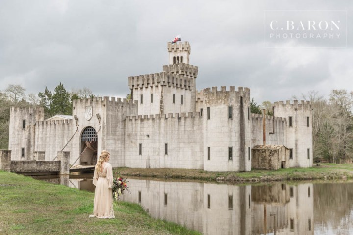 Black Scabiosa; C. Baron Photography; Cascade Bouquet; Daenerys Targaryen; Dahlia; Dal; Dragon Eggs; Edible Moments TX; Editorial. Castle; Elemental Floral; Game of Thrones Wedding Inspiration; Gold Cymbidium Orchids; Hand of the King; Houston Weddings; Irish Wolfhound; My Urban Invites; Sweet Tea & Linen; Sword; Texas Weddings; blonde; braid; dagger; flutter sleeves; goblets; jon snow; medieval; pleat; red roses; renaissance;