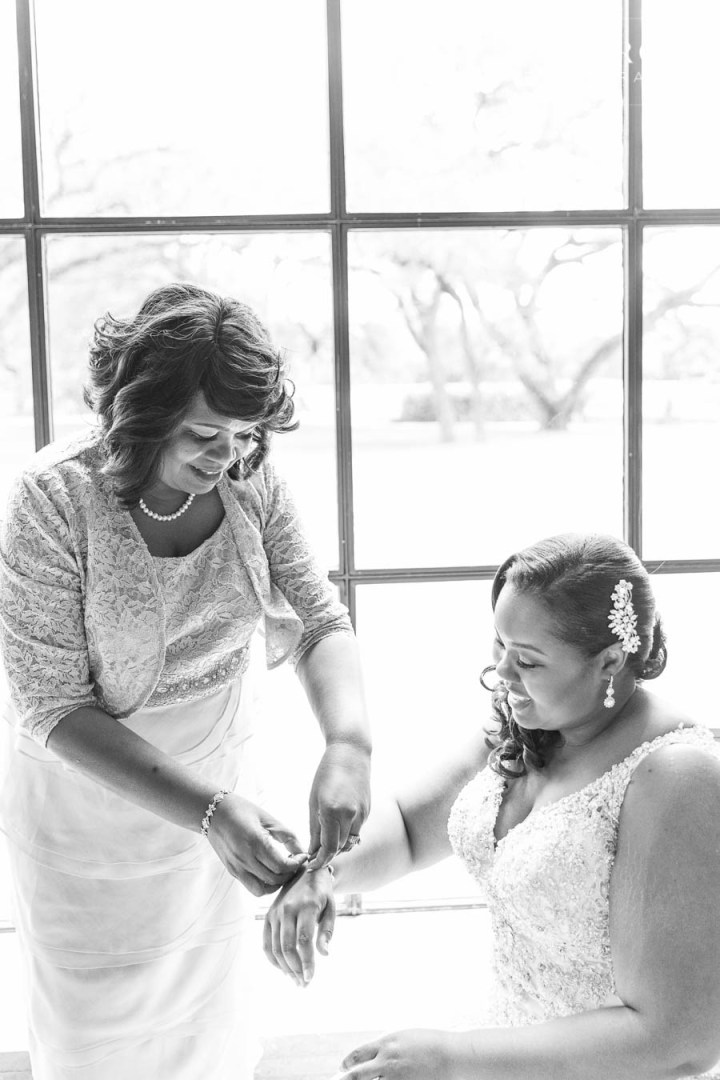 15th century French chapel; C. Baron Photography; Classic; Elegant; Gold; Groom; Houston Oaks Country Club; Houston wedding Photographer; Johanna Terry Events; Lakeside ceremony; Mariachi band; Outdoor Ceremony; PIper and Muse Events; Pink; Sparkler Exit; The Clubs at Houston Oaks; Vintage Rolls Royce; beaded dress; black bowtie; black suit; blush; brunette; first look; flower archway; glasses; greenery; hair piece; half updo; lantern release; outdoor portraits; strapped dress;