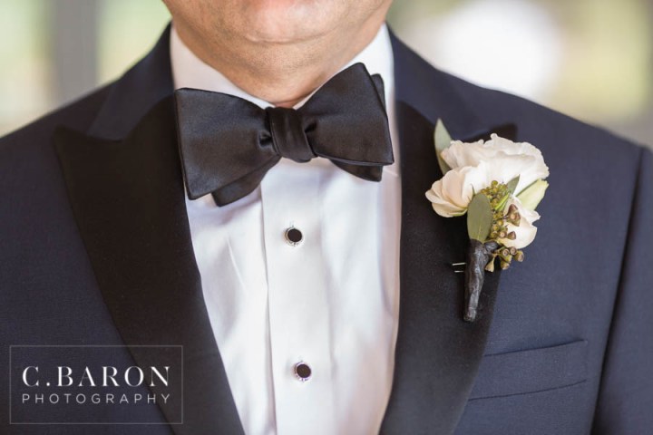 15th century French chapel; C. Baron Photography; Classic; Elegant; Gold; Groom; Houston Oaks Country Club; Houston wedding Photographer; Johanna Terry Events; Lakeside ceremony; Mariachi band; Outdoor Ceremony; PIper and Muse Events; Pink; Sparkler Exit; The Clubs at Houston Oaks; Vintage Rolls Royce; beaded dress; black bowtie; black suit; blush; brunette; first look; flower archway; glasses; greenery; hair piece; half updo; lantern release; outdoor portraits; strapped dress;