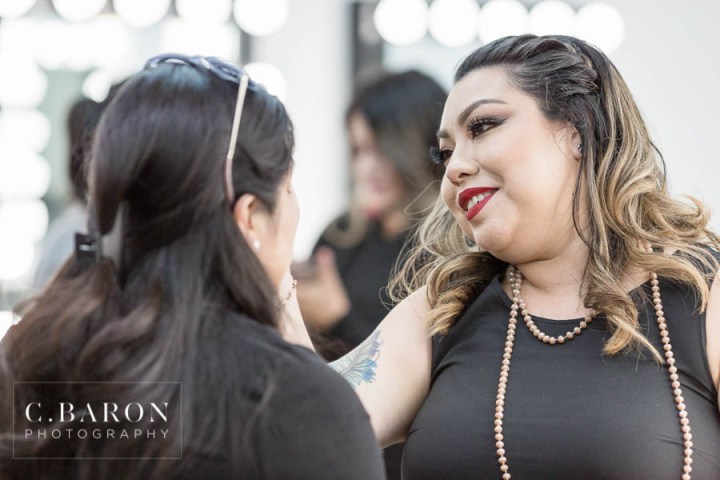 Make up class at The MUA Project in Houston Texas