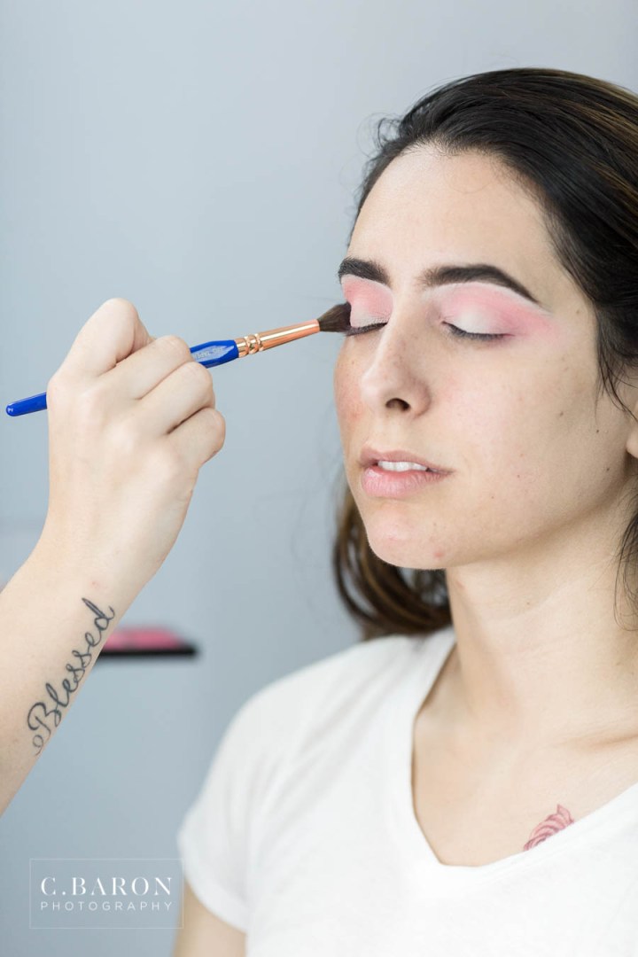 Make up class at The MUA Project in Houston Texas