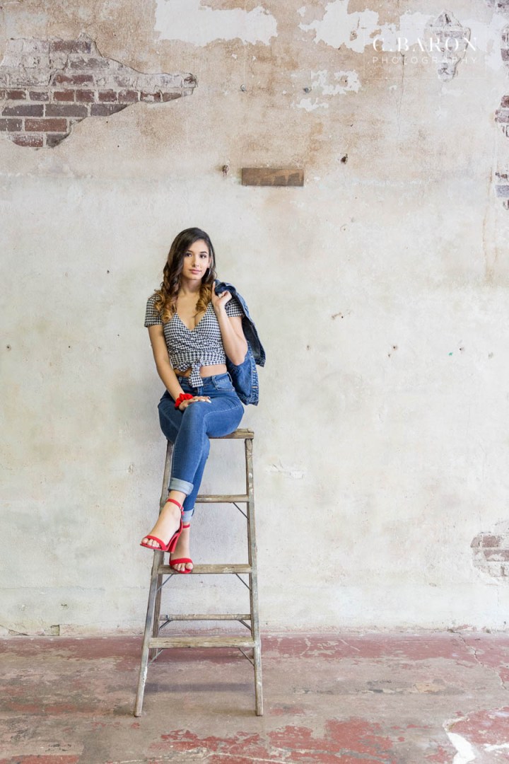 Fun Senior Portraits around Houston Texas