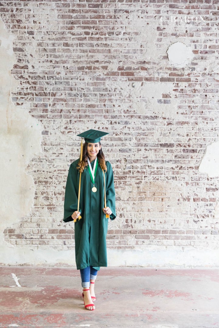 Fun Senior Portraits around Houston Texas