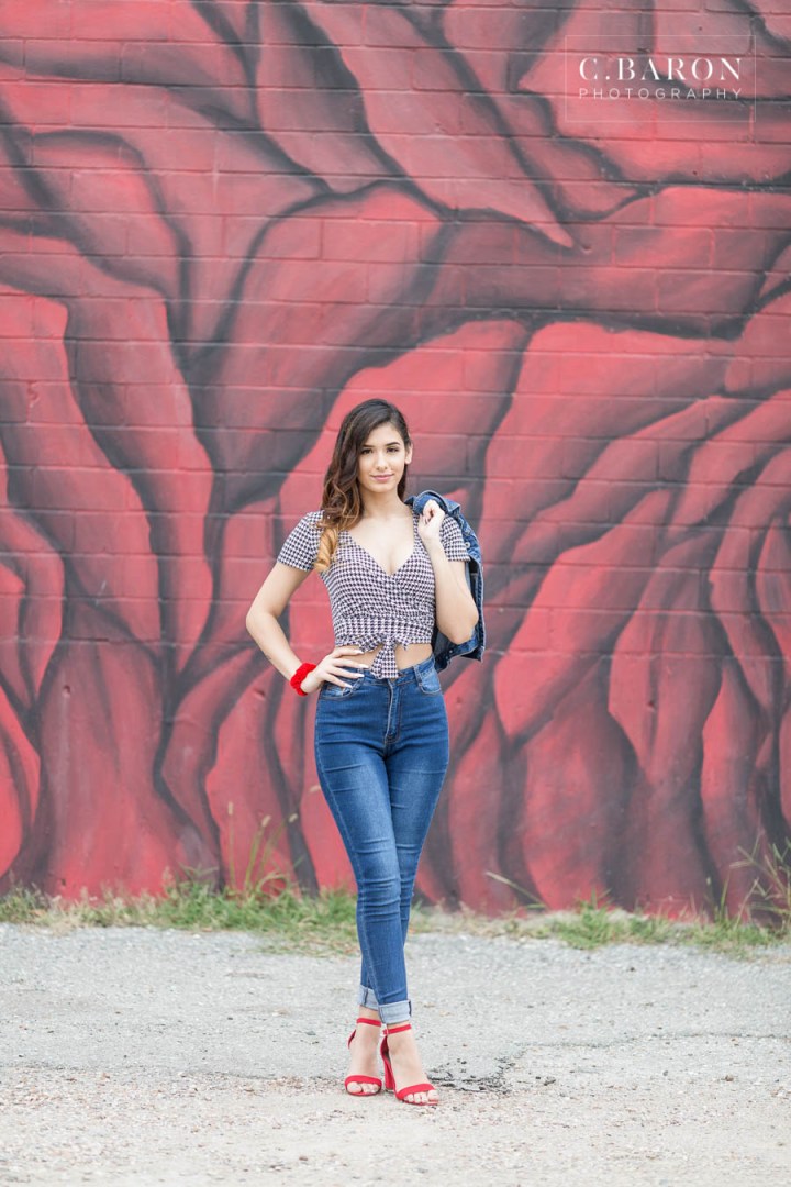 Fun Senior Portraits around Houston Texas