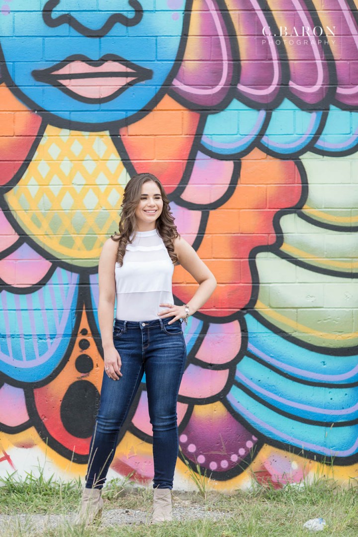 Fun Senior Portraits around Houston Texas