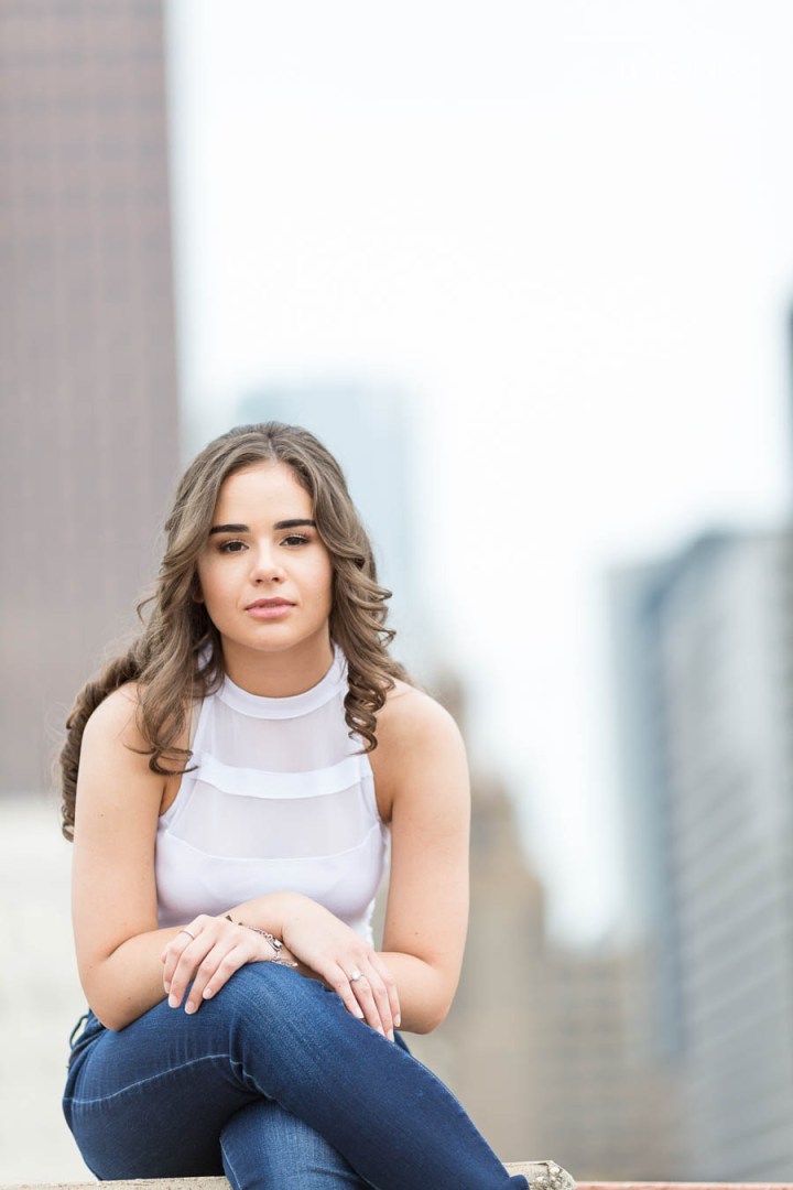 Fun Senior Portraits around Houston Texas